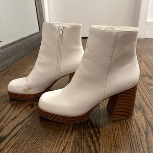 Sugar Women's Warrant Platform Dress Booties